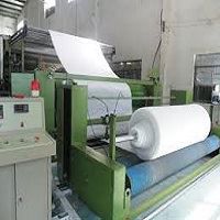 Polyester fiber roll